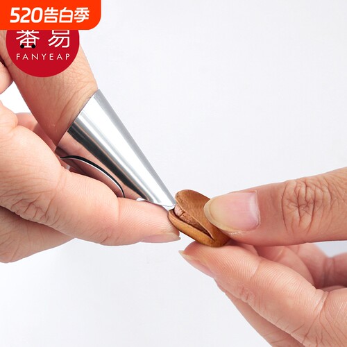 指套/摘菜A1vq0-铁指甲护指保护套指头指套拇指刀手指套掐毛豆
