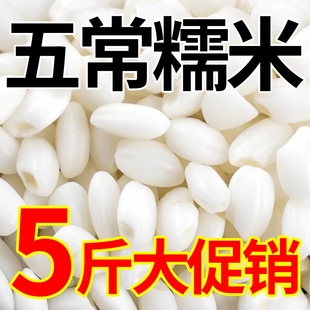 东北批发糯米新米5斤包粽子专用圆糯米白江米酿酒香农家新鲜杂粮