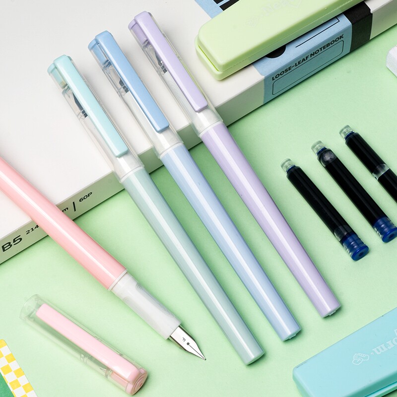 钢笔合慕马卡龙小学生专用三年级学生练字矫正握姿四五六年级儿童成人