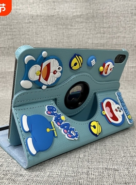 叮当猫适用华为matepad11.5s保护套se11寸荣耀x9平板v8pro壳air12024旋转皮套pro10.8寸外壳10.4v76防摔畅享2