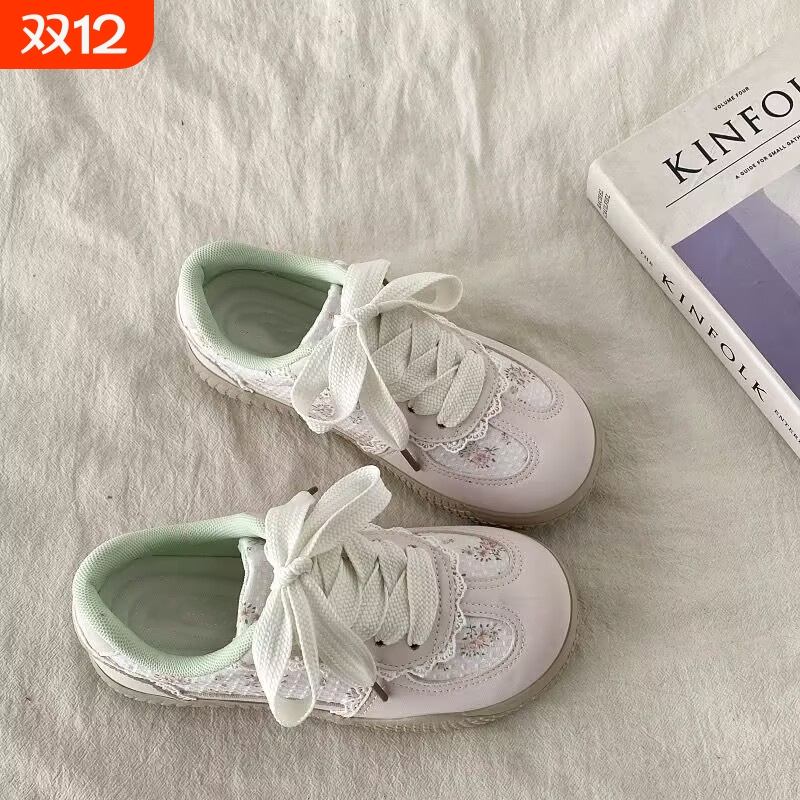 品牌断码德训鞋女款2025新款夏季透气休闲运动鞋子女鞋复古爆款超