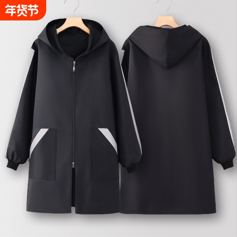 围裙厨房家用烧烤工作服男搬运工罩衣女新款冬季加绒加厚防水防油