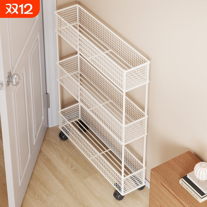 门后夹缝置物架超窄款收纳超薄