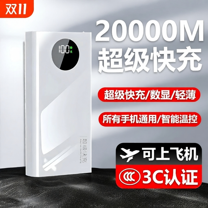 科诺克3C可上飞机超级快充充电宝
