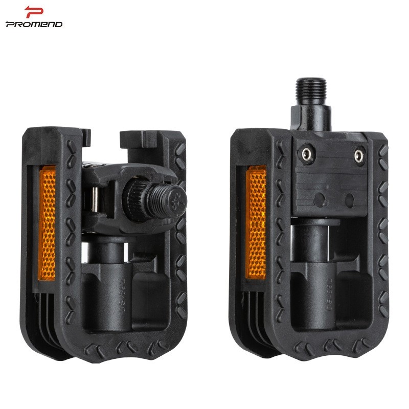 自行车脚踏DU自润轴承工程塑料 折叠车脚踏板 F53休闲车脚蹬配