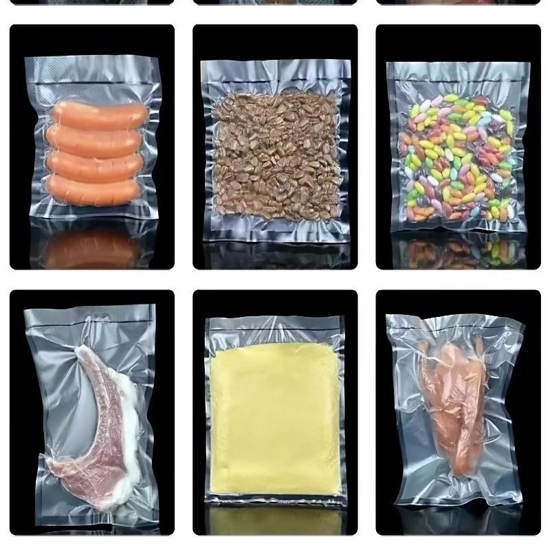 食品级真空袋尼龙网纹路密封塑封口保鲜塑料袋子家用商用加厚食物