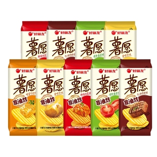 好丽友薯愿薯片散装 约322g