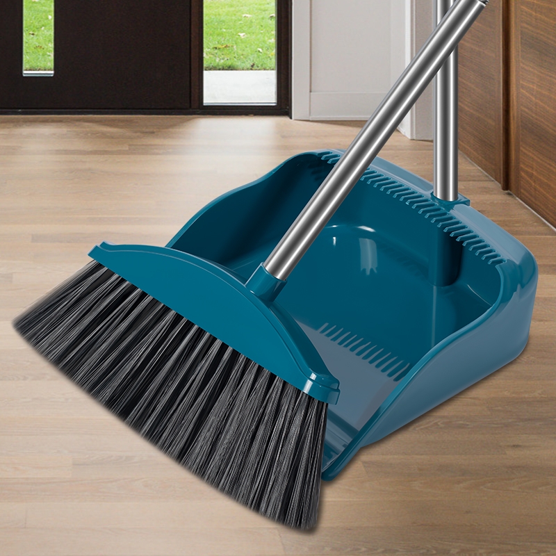 扫把家用簸箕套装加大组合软毛扫帚加厚两件套撮箕扫地笤帚不粘发