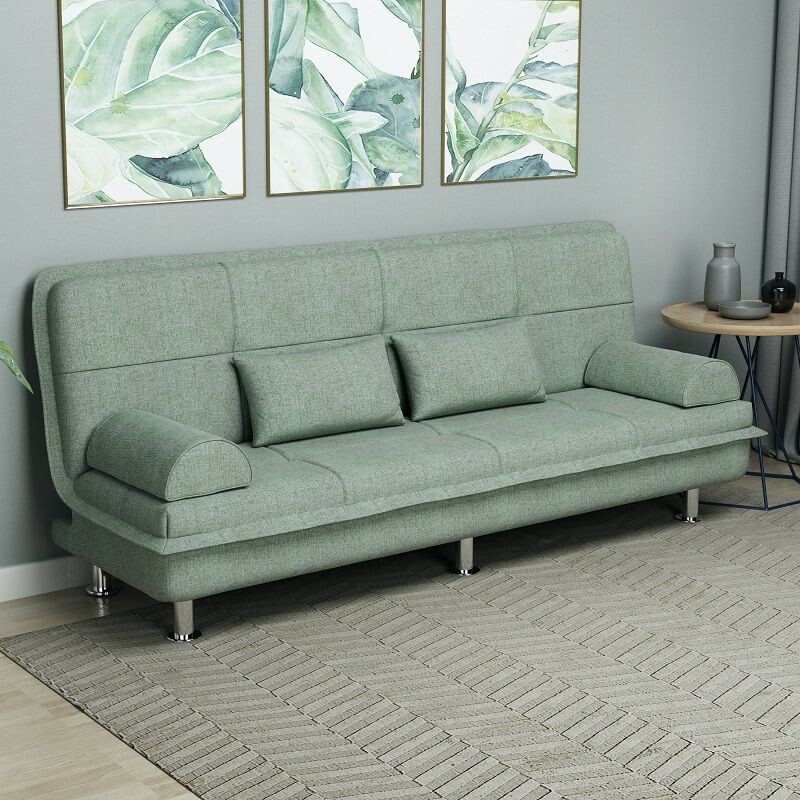 b多功能折叠沙发床两用布艺沙发租房简易懒人沙发沙发床两用中老