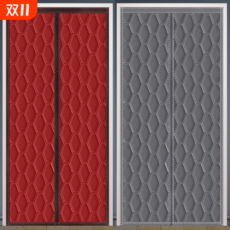 冬季加厚防风保暖棉门帘