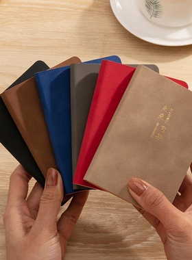 精携致小笔a记本本子制便7小格调本子口袋本定随身迷你记事本单词