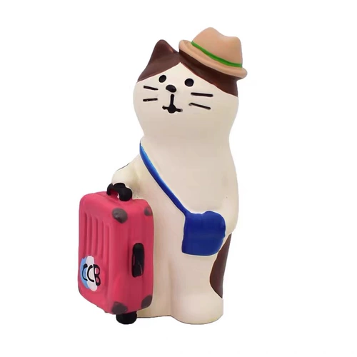 Прекрасная путешественника на рабочем столе Земля Небольшое местонахождение офисных товаров