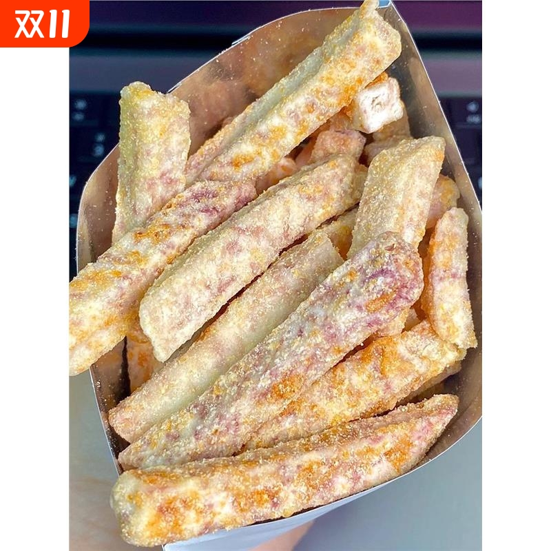 荔浦芋头条香芋片零食蟹黄味咸蛋黄香芋条芋头干非油炸即食香脆
