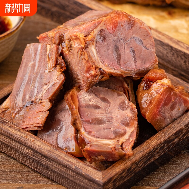 内蒙古草原酱牛肉120g即食低脂卤牛肉熟食品真空五香健康传统袋装