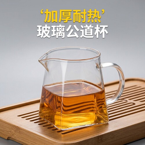 玻璃加厚公道杯|超2000次加购