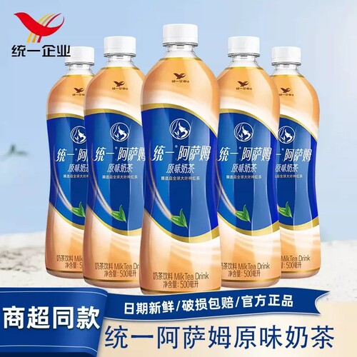 统一阿萨姆经典原味500ml/瓶装