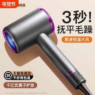负离子吹风机家用护发宿舍用学生电吹风筒高速大风力速干官方正品