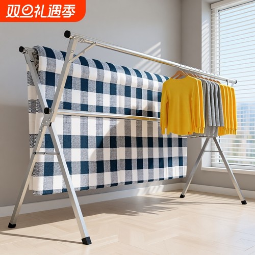 折叠阳台晾衣架|超3.5万次加购
