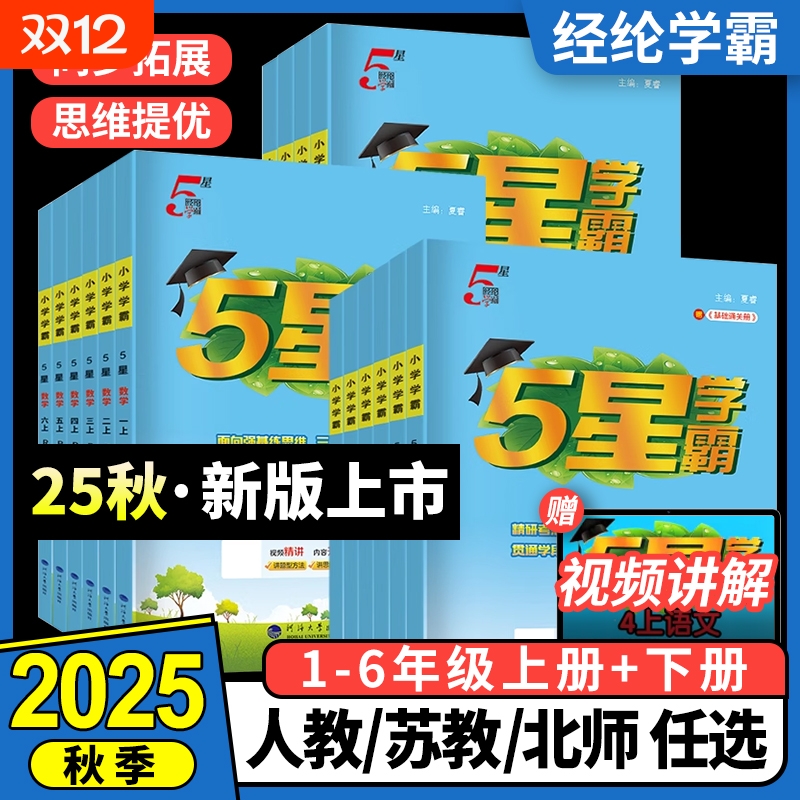 经纶5星学霸小学专项提优大试卷