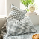 纯棉枕套一对装 60男 家用枕头套48×74全棉单个高端枕芯内胆套40