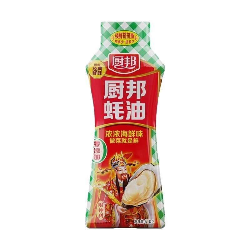 厨邦蚝油挤挤装610g*1瓶图片