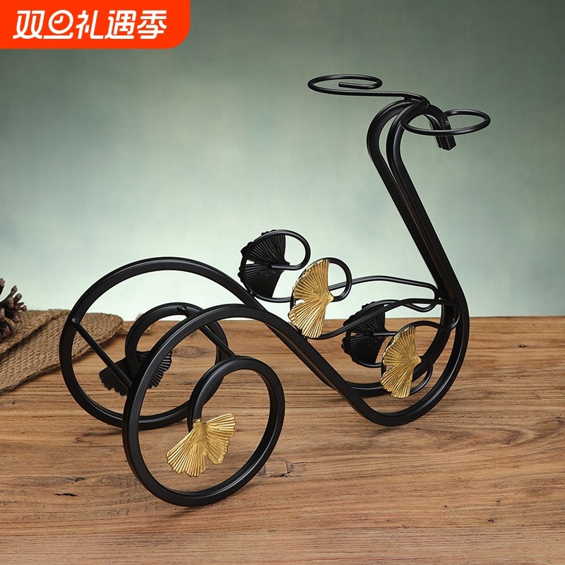 欧式创意红酒杯架高脚杯倒挂葡萄酒酒柜装饰红酒架子家用装饰摆件