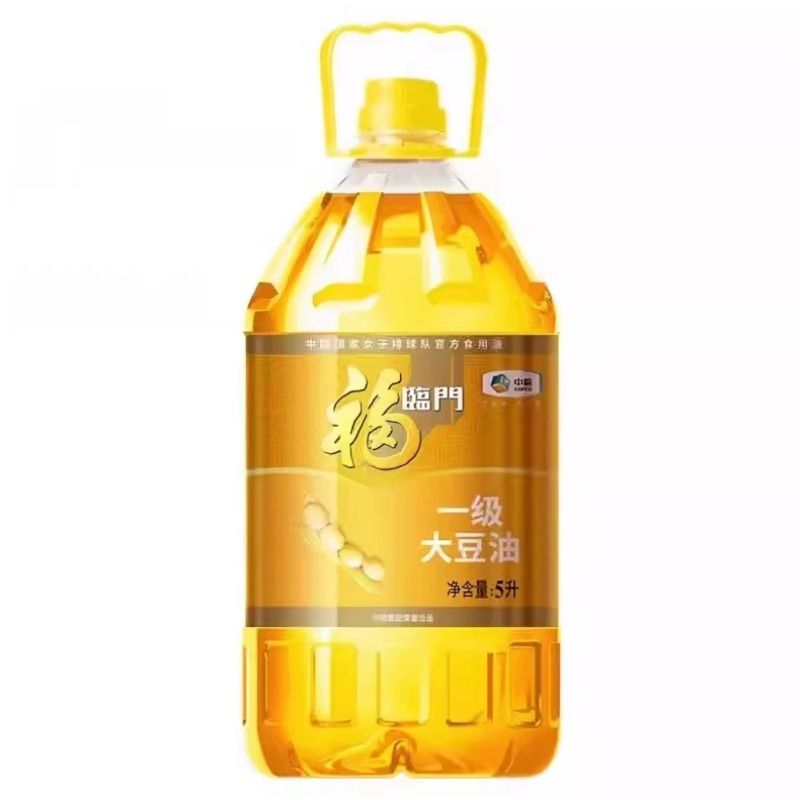 福临门一级大豆油5L中粮食用油图片