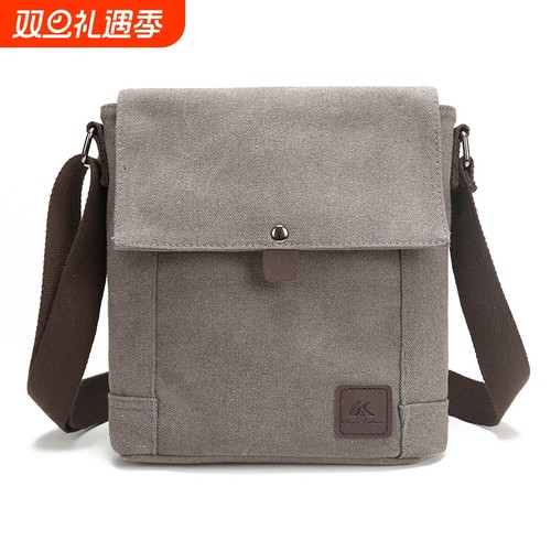 轻便休闲帆布包制造布料小巧单肩包休闲轻便斜挎