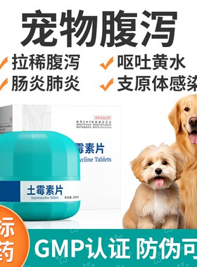 狗狗腹泻拉肚子抗菌消炎药消化道