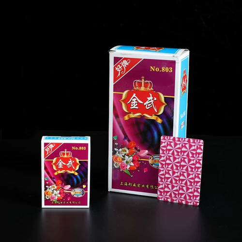 Джинву покерные карты домохозяйства с утолщенной большой картой персонажей дешевая покупка подлинная карта настольная игра простые 20 паров