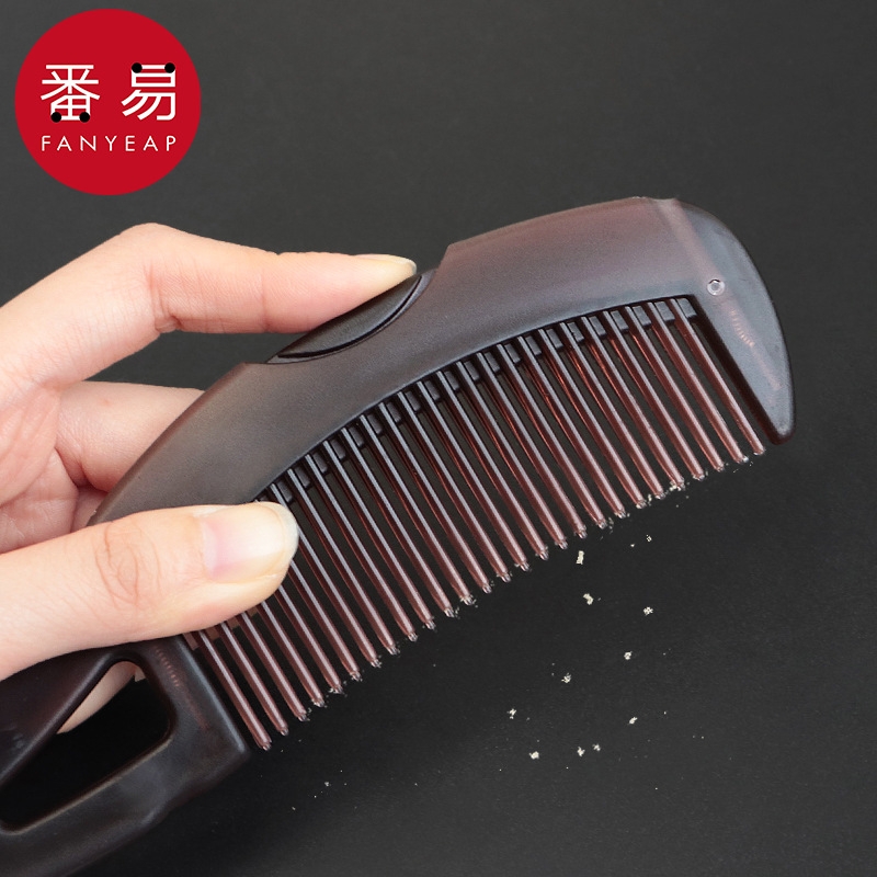 梳子/能量AA1SQ0-梳头皮空心油头第三四代气囊按摩家用梳头梳子