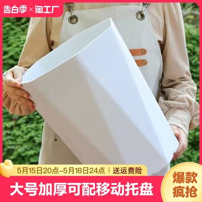 花盆家用大号客厅塑料加厚盆栽龙血树大口径阳台耐用轻奢室内创意