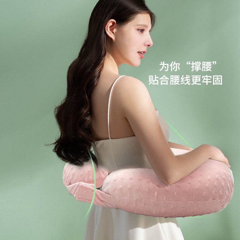 领织哺乳枕头多功能婴儿喂奶神器豆豆记忆棉护腰枕宝宝U型枕批发