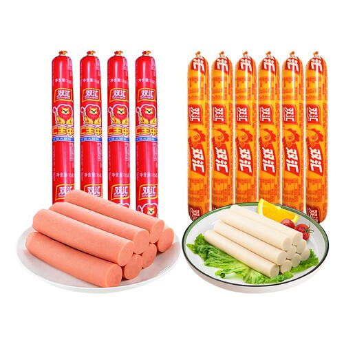 双汇王中王35克*4+双汇鸡肉肠熏煮香肠58克*6