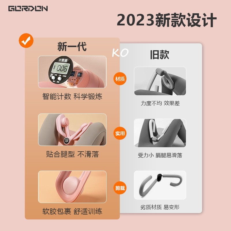 盆底肌训练器夹腿美腿神器凯格尔练大腿内侧家用瑜伽锻炼器材,运动/瑜伽/健身/球迷用品,美腿机/腿部训练器,淘宝优惠券,粉丝福利购,淘宝优惠卷