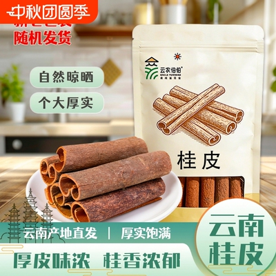 桂皮香料调料干货老树带皮肉桂皮卤肉料烟桂通另八角花椒食用炖肉