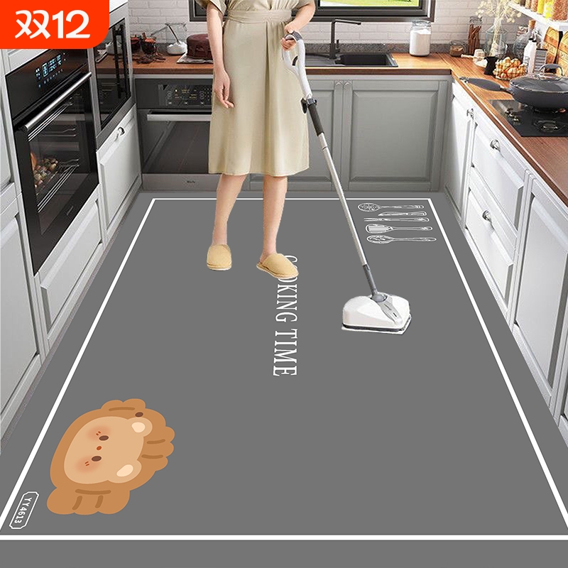 厨房专用地垫吸水免洗耐脏可裁剪