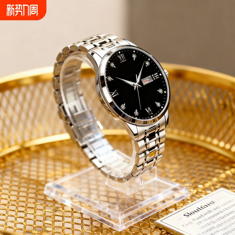 全自动名牌手表男士非机械表学生潮流镂空全自动十大防水男款正品