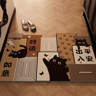 入户门丝圈地垫门口脚垫进门家用地毯门垫可裁剪耐脏防滑客厅除尘