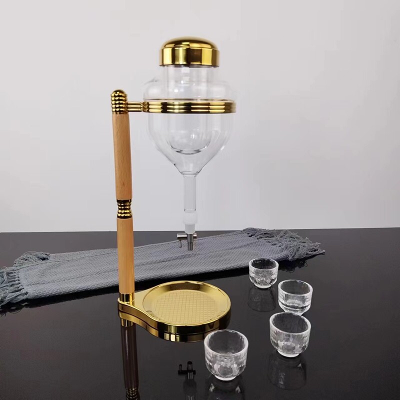 日本同款日式清酒滴酒器冰酒器冷酒壶料理店顶针分酒器醒酒器酒具