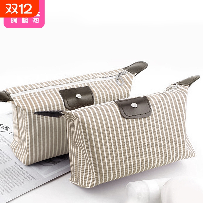 化妆包AD1sn0-简约随身收纳包便携小号多功能化妆大容量旅行包