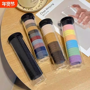 无接缝头绳头饰发饰发圈女韩版马尾扎头发不伤发儿童弹力皮筋发绳