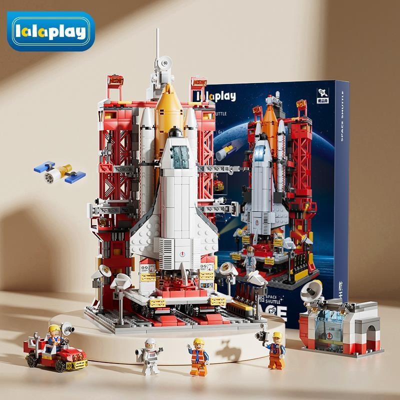 航天飞机积木玩具拼装益智拼图儿童飞船中国火箭6-12男孩兼容乐高