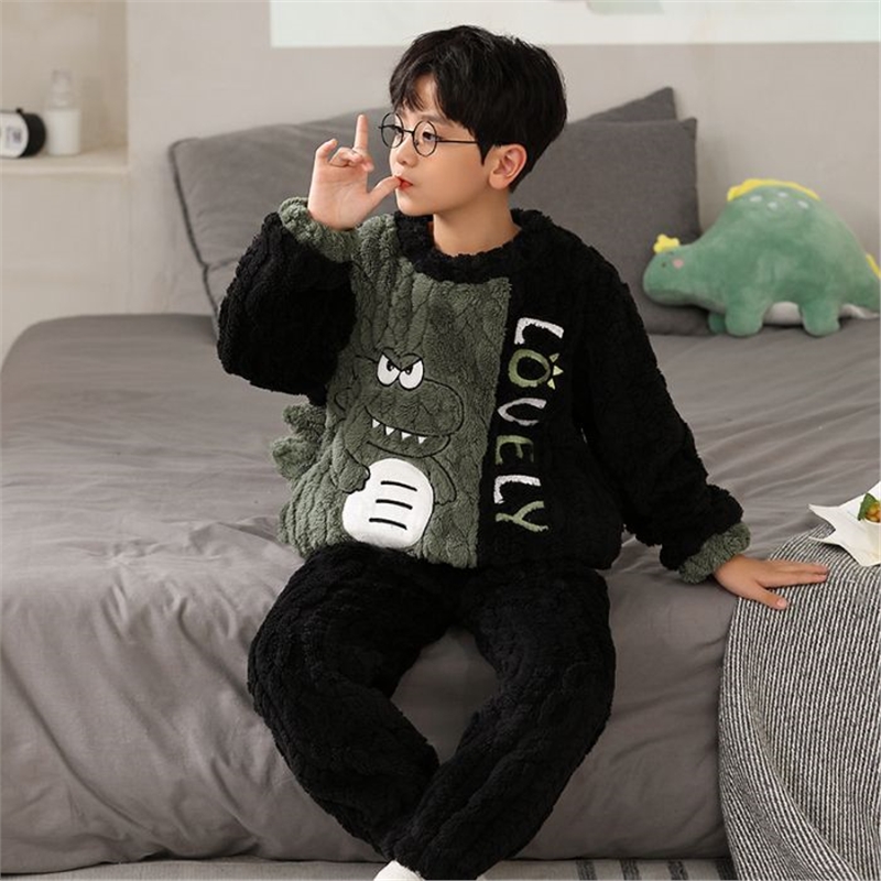 2025新款法兰绒加厚珊瑚绒家居服