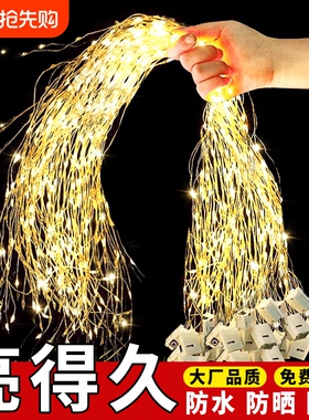 led小彩灯灯串生日摆摊装饰灯光氛围灯小白盒波波球灯珠防水回购