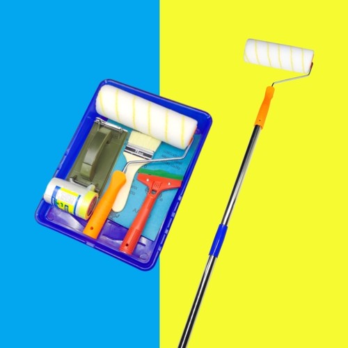 豆优家精品滚筒刷长杆刷墙不爬高