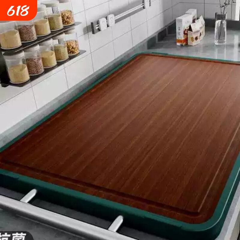 乌檀木双面菜板抗菌防霉厨房家用砧板加厚耐砍耐剁不掉屑菜板家用