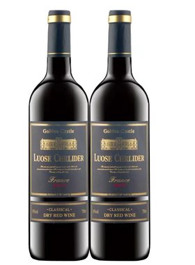 红酒14度赤霞珠干红葡萄酒750ml*2瓶