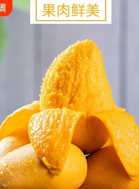 海南小台芒果新果小台农芒应当季水果现摘热带芒果整箱包邮