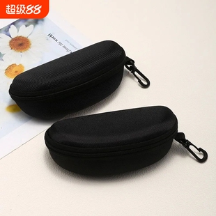 便携式挂扣版太阳眼镜盒太阳镜盒子墨镜盒眼睛眼镜框镜架盒骑行